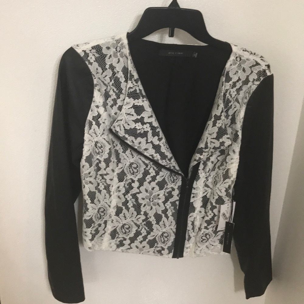 Eric + lani leather jacket